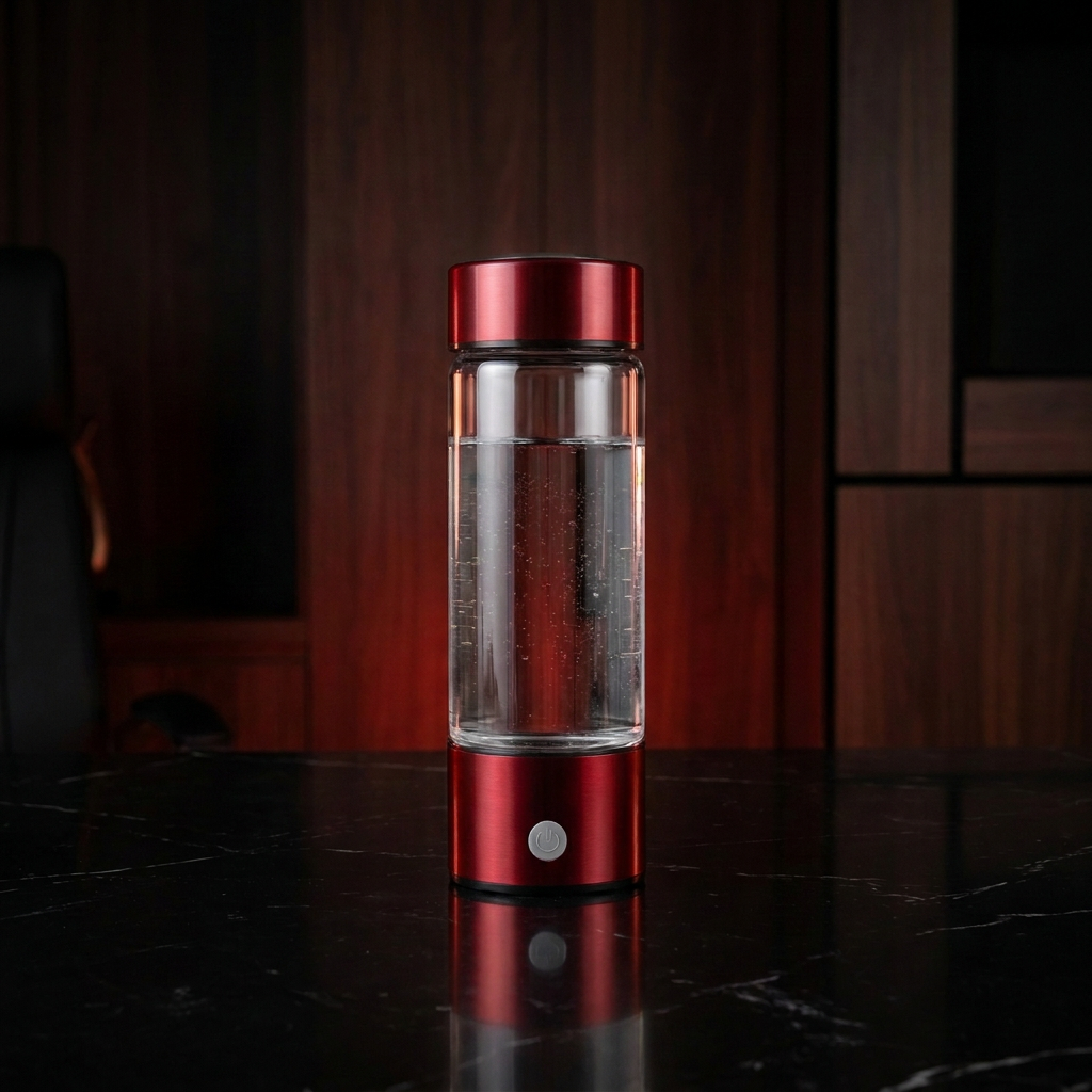 HydraH2™: Botella Generadora de Agua Rica en Hidrógeno — Ritual de Hidratación del CEO