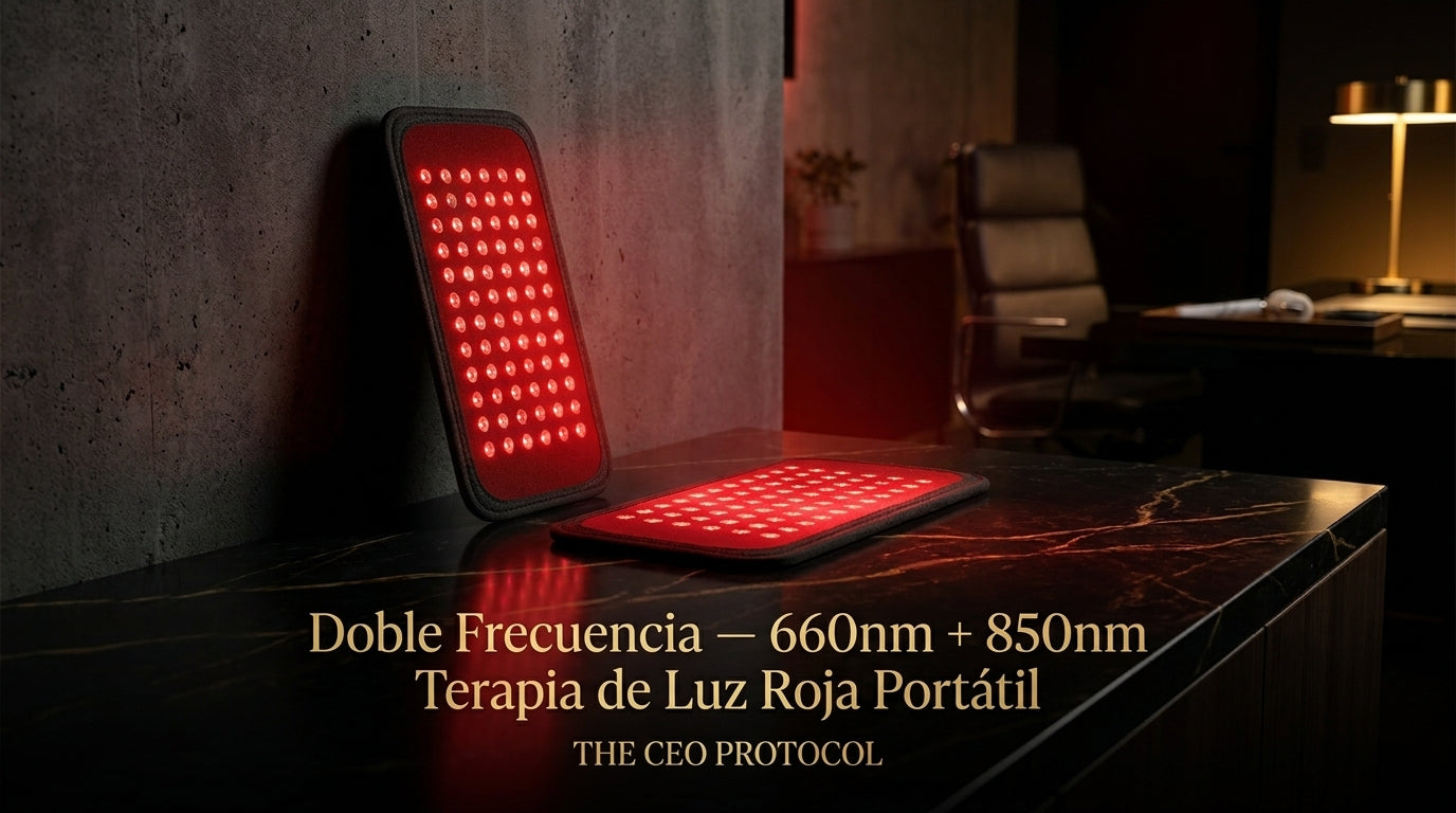 RenovaLux™: Banda Corporal de Fotobiomodulación (Alivio Muscular y Restauración 660nm + 850nm)